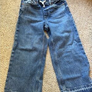 GAP kids Wide Leg Blue Jeans